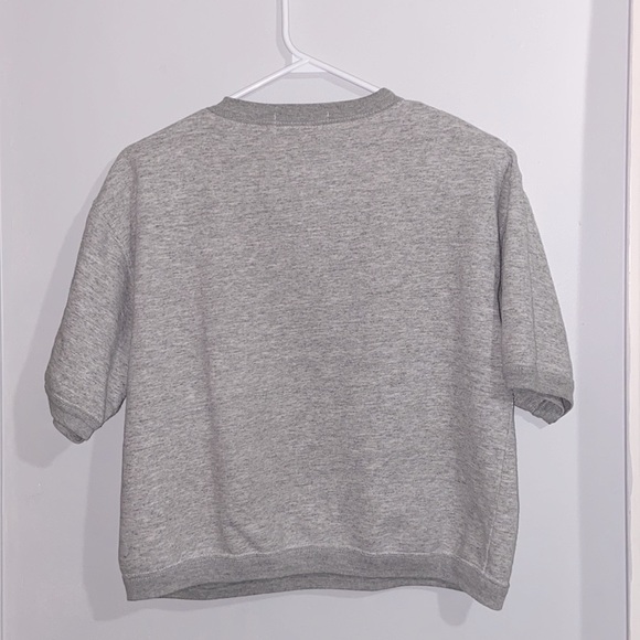 Vintage Spalding Activewear Grey Top - Picture 3 of 4